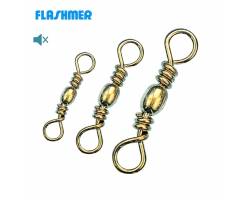 Flashmer Kit Emerillon Baril Inox Dore Flashmer Kit Emerillon Baril Inox Dore