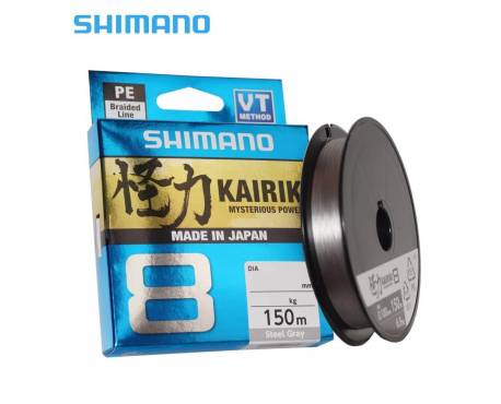 Tresse Shimano Kairiki 150m Grise