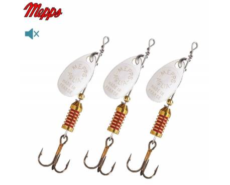 Lot de 3 Cuillers Mepps Aglia Argent