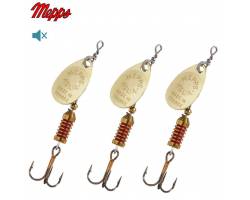 Lot de 3 Cuillers Mepps Aglia Or