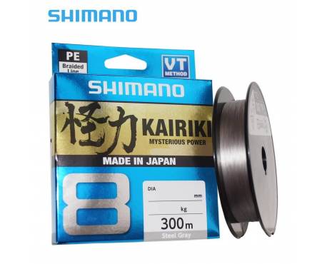 Tresse Shimano Kairiki 300m Grise