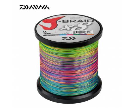 Daiwa J Braid X8 Multicolore 1500m