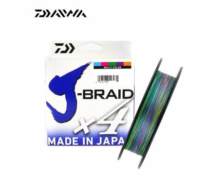 Daiwa J Braid X4 Multicolore 150m