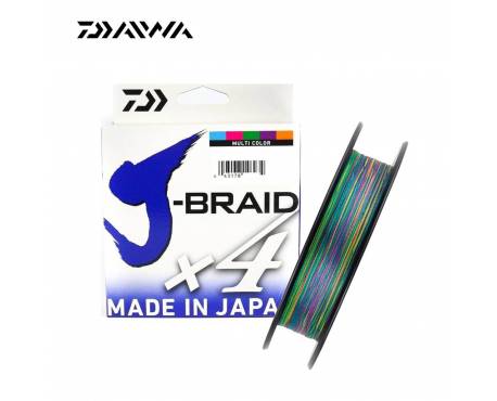 Daiwa J Braid X4 Multicolore 300m