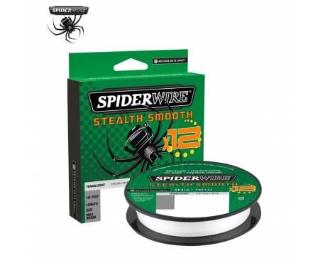 Tresse SpiderWire Stealth Smooth 12 - 150m Translucide