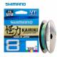 Tresse Shimano Kairiki 300m Multicouleurs
