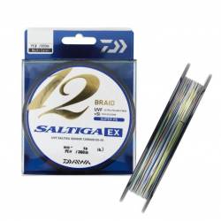 Daiwa Tresse 12 Brins Saltiga - 300m Multicolore