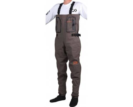 Daiwa Waders Respirant 4 Couches M - 40-41 - Marron - WDRM