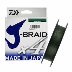 Daiwa J Braid X4 135m Dark Green