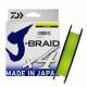 Daiwa J Braid X4 135m Yellow