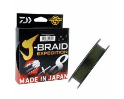 Daiwa Tresse 8 Brins J-Braid Expedition - 150m Dark Green Daiwa Tresse 8 Brins J-Braid Expedition - 150m Dark Green