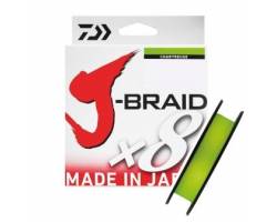 Daiwa J Braid X8 300m Chartreuse