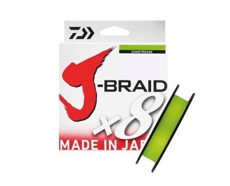 Daiwa J Braid X8 300m Chartreuse